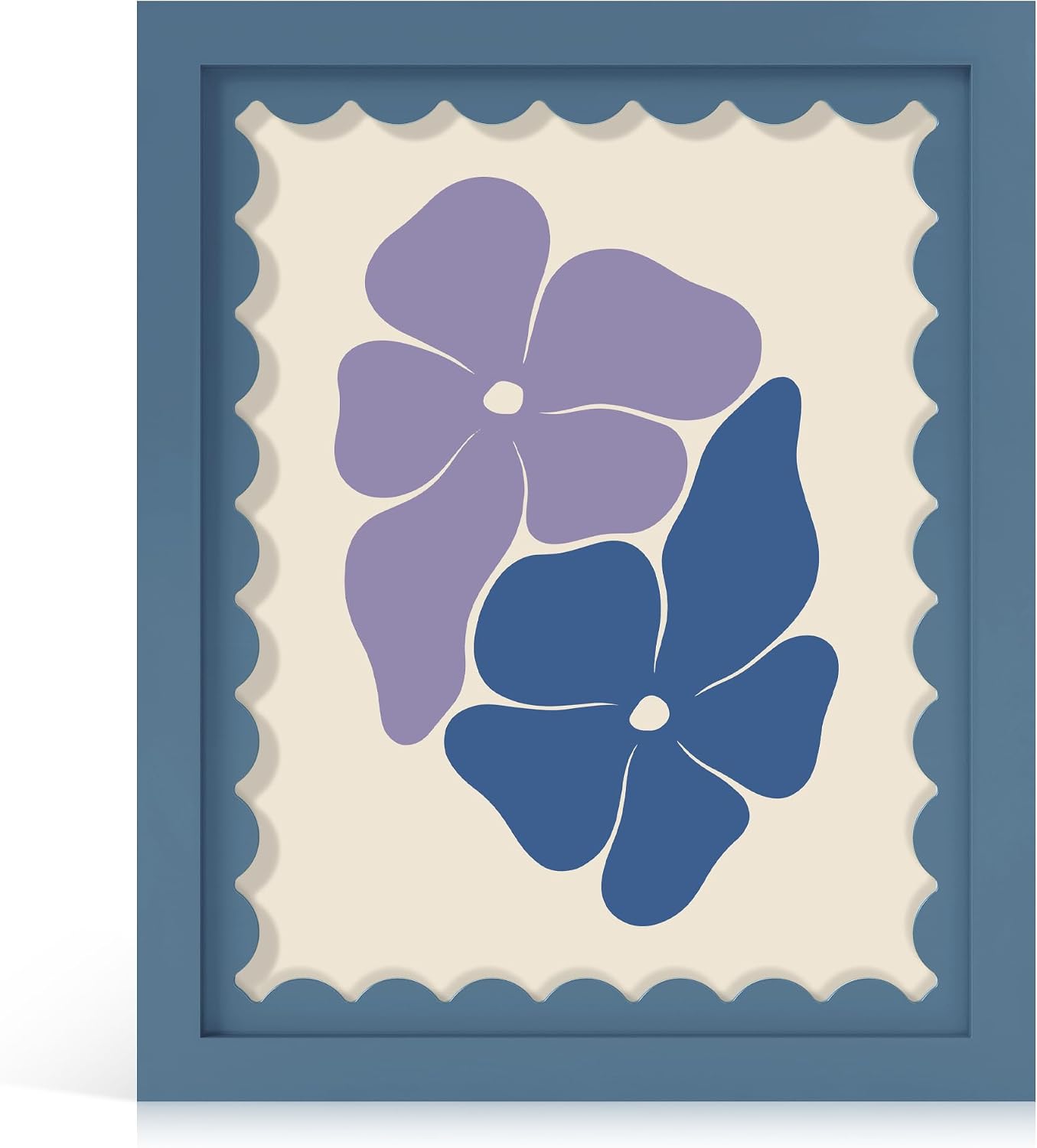 Wavy Mat Wooden Art Frame Style - Image 2