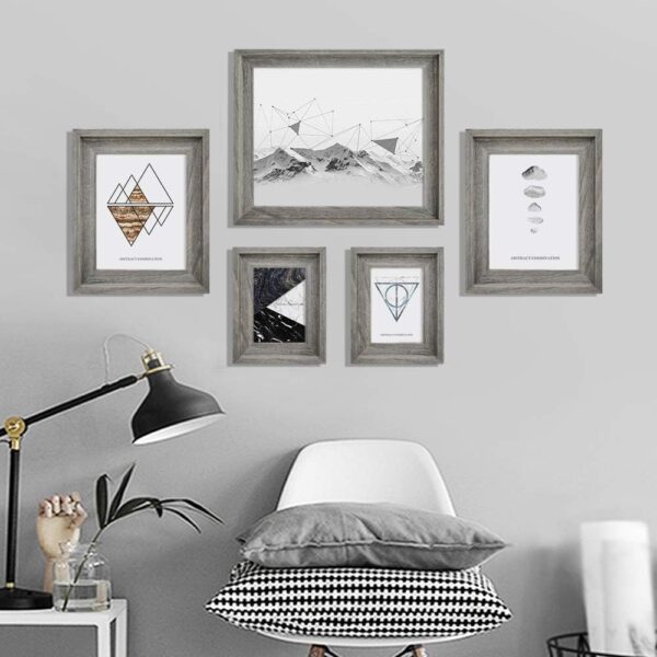 Rustic Wood Art Frame Display