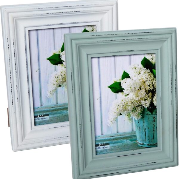 Rustic Wooden Art Frame Set Display