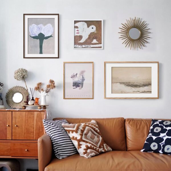 Solid Wood Wall Art Frame Style